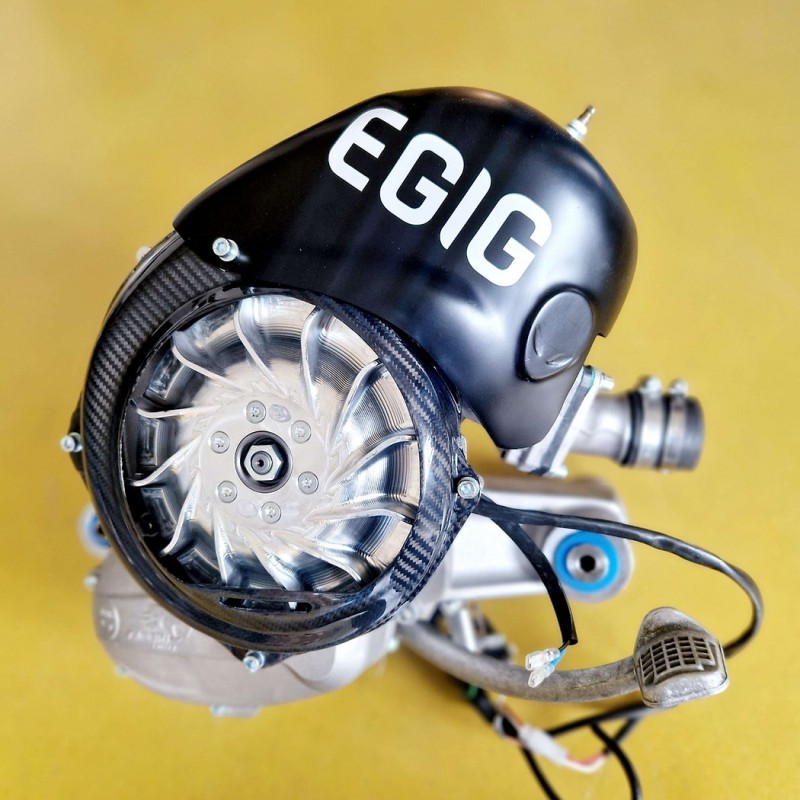 Cuffia cilindro EGIG220 in vetroresina per vespa - Egig Performance